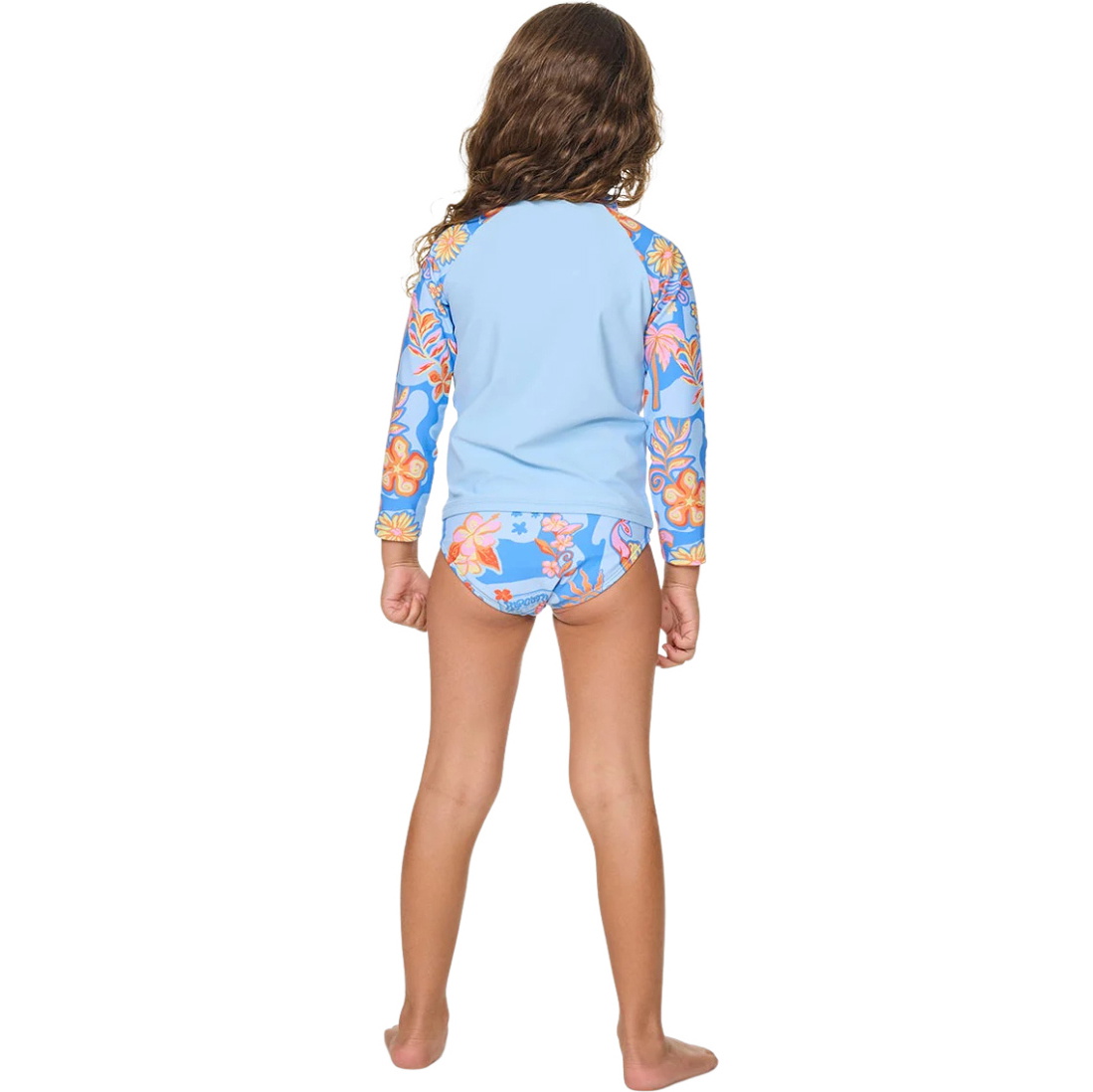 2026 Rip Curl Junior Surf Magic Rashie-sæt 13WJRV - Sky Blue